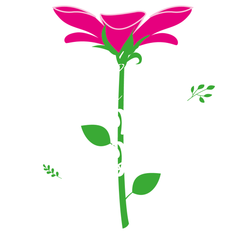 soy la flor más bella del jardín